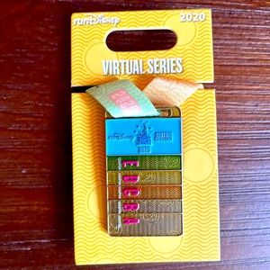 2020 runDisney virtual series challenge pin